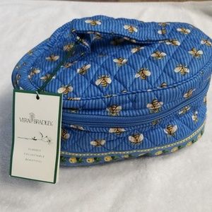 NWT Vera Bradley Retired Bees Travel Cosmetic bag